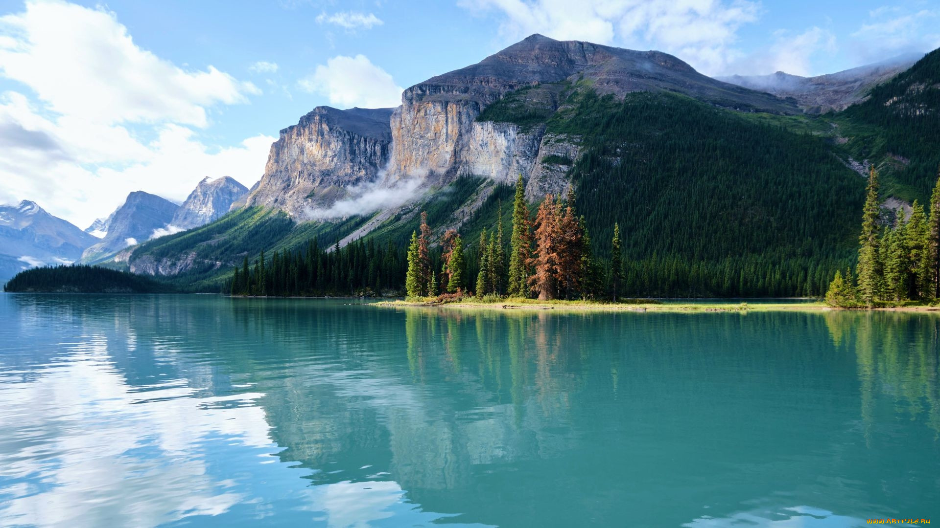 spirit island, jasper national park, alberta, , , , spirit, island, jasper, national, park